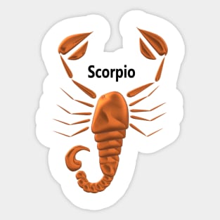 Scorpio Scorpion Sticker